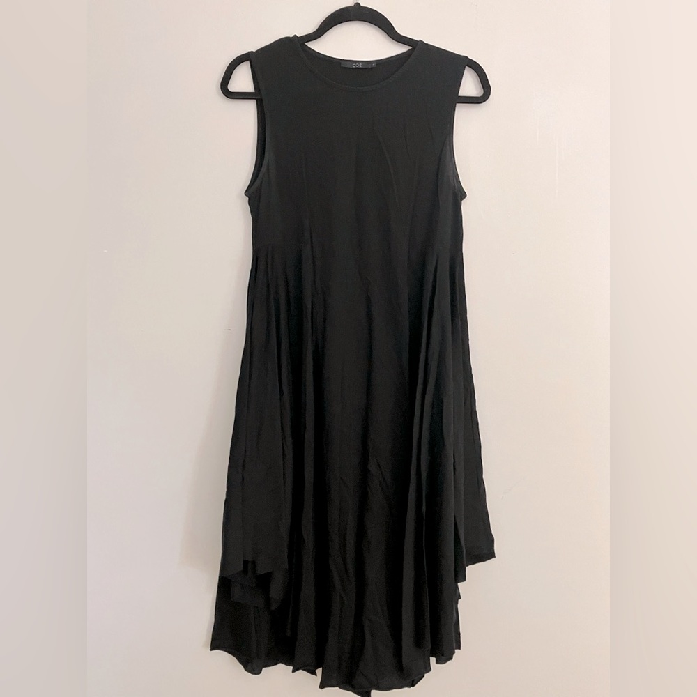 COS little black jersey midi dress